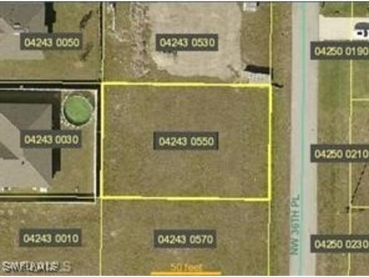 Picture of Residential Land For Sale in Cape Coral, Florida, United States