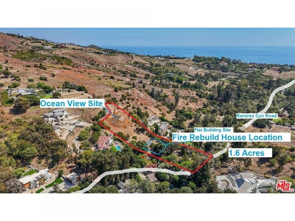 Picture of Residential Land For Sale in Malibu, California, United States