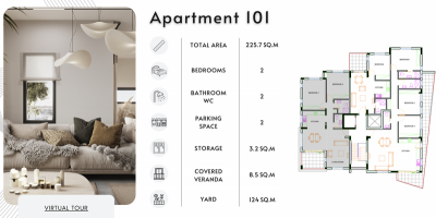 Apartment For Sale in Dali, Cyprus