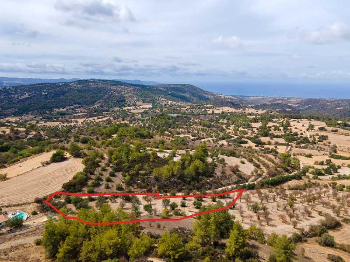 Picture of Residential Land For Sale in Lysos, Paphos, Cyprus