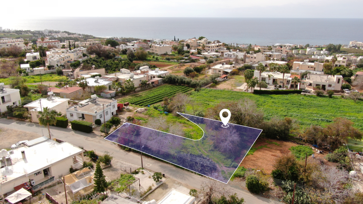 Picture of Residential Land For Sale in Kissonerga, Paphos, Cyprus