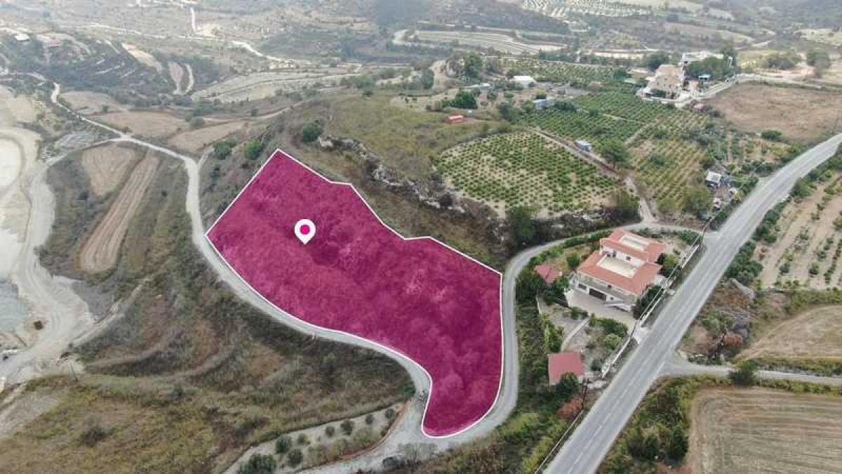 Picture of Residential Land For Sale in Tsada, Paphos, Cyprus