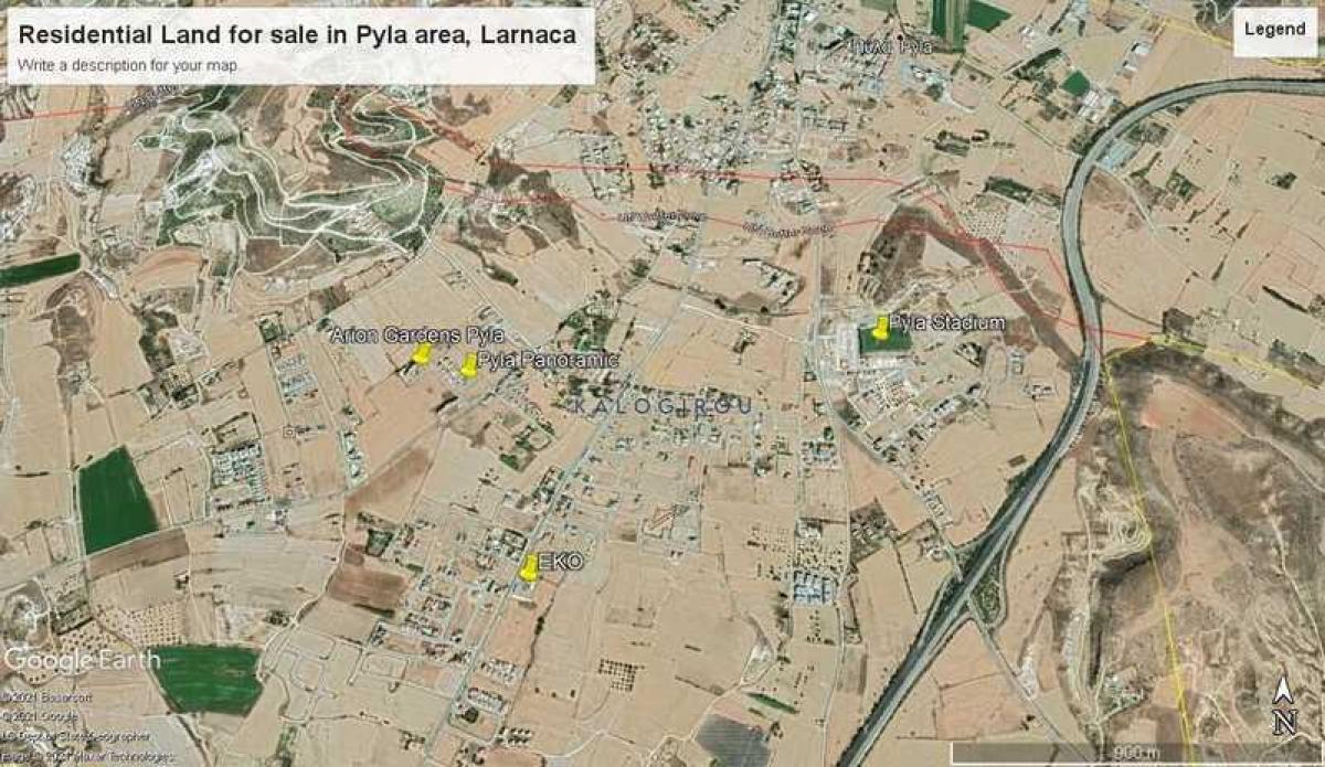 Picture of Residential Land For Sale in Pyla, Larnaca, Cyprus