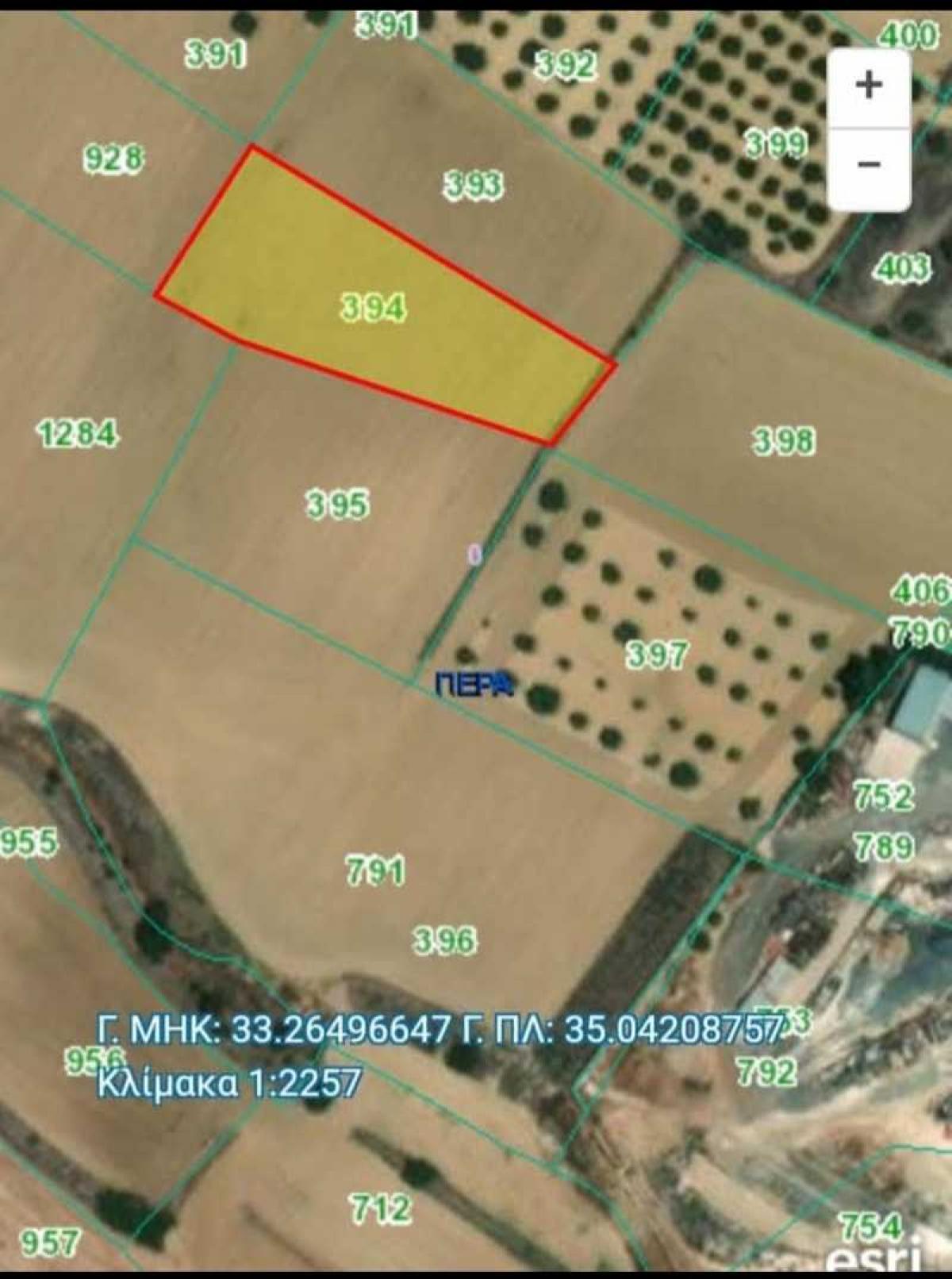 Picture of Residential Land For Sale in Nicosia, Nicosia, Cyprus