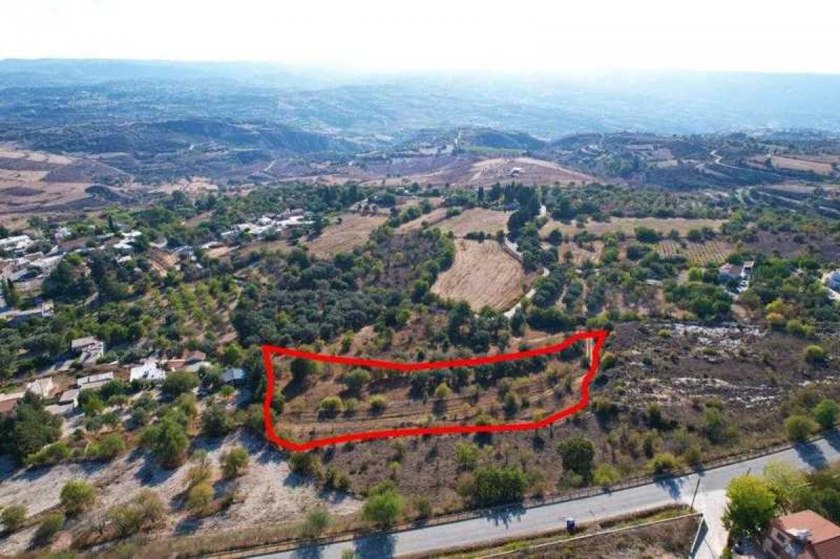 Picture of Residential Land For Sale in Thrinia, Paphos, Cyprus