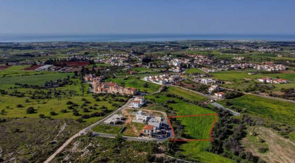 Picture of Residential Land For Sale in Anarita, Paphos, Cyprus