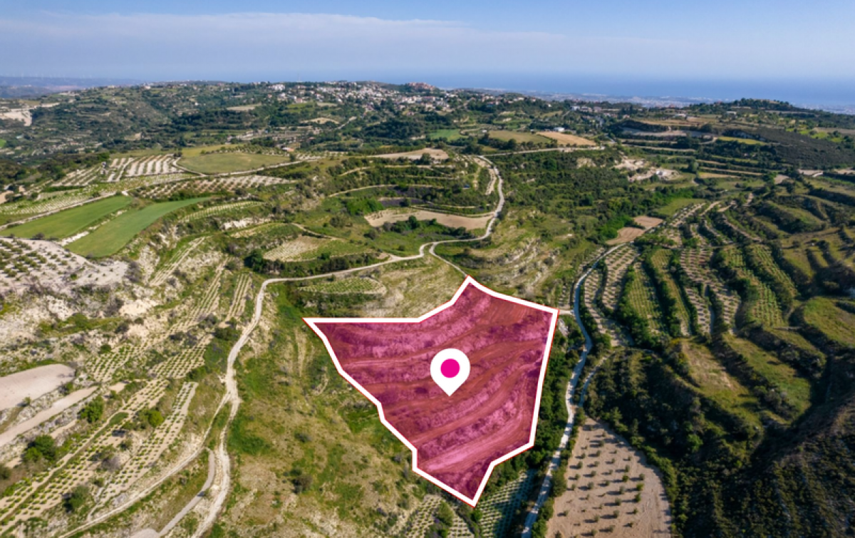 Picture of Residential Land For Sale in Tsada, Paphos, Cyprus