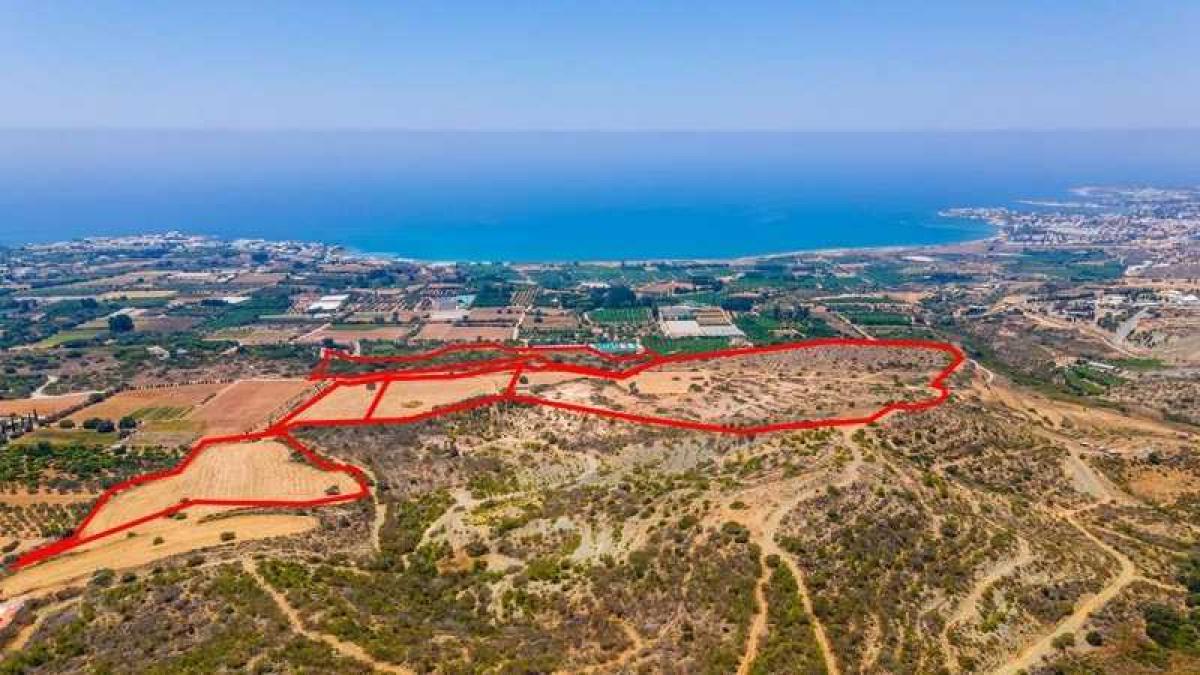 Picture of Residential Land For Sale in Kissonerga, Paphos, Cyprus