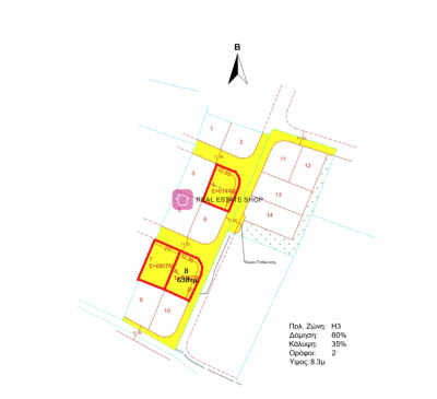 Residential Land For Sale in Psimolofou, Cyprus