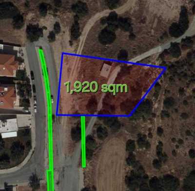 Residential Land For Sale in Agia Paraskevi, Cyprus