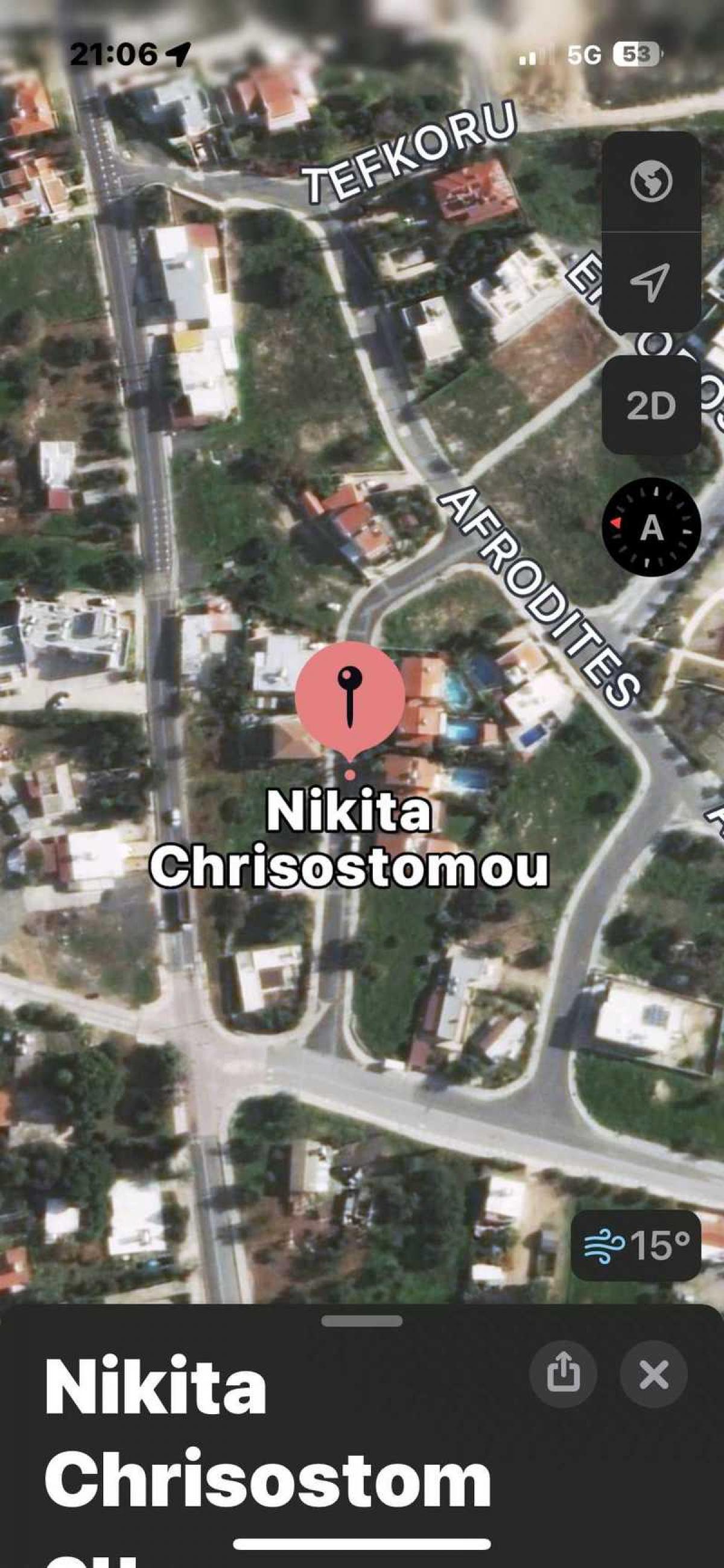 Picture of Residential Land For Sale in Konia, Paphos, Cyprus