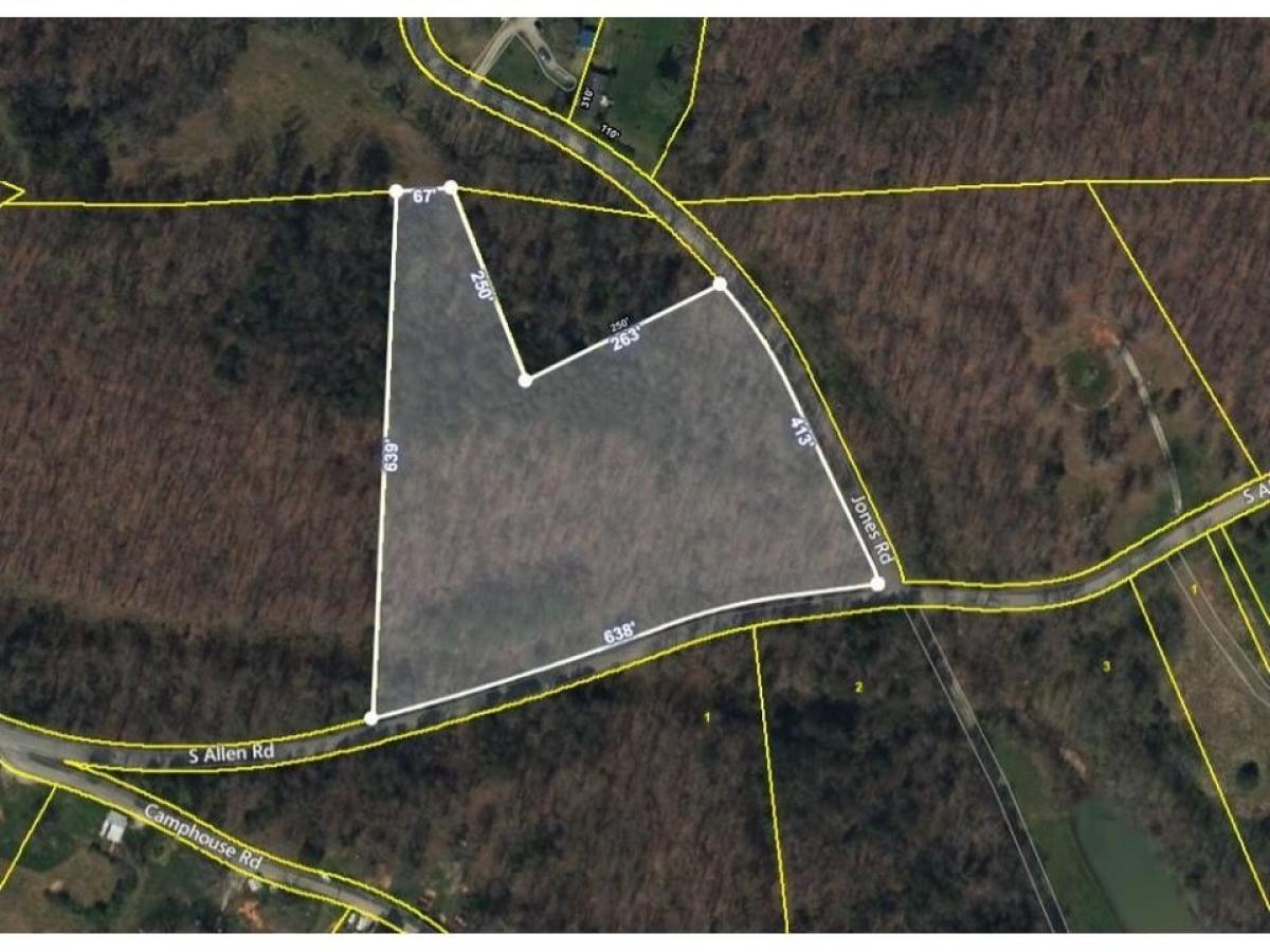 Picture of Residential Land For Sale in Baxter, Tennessee, United States