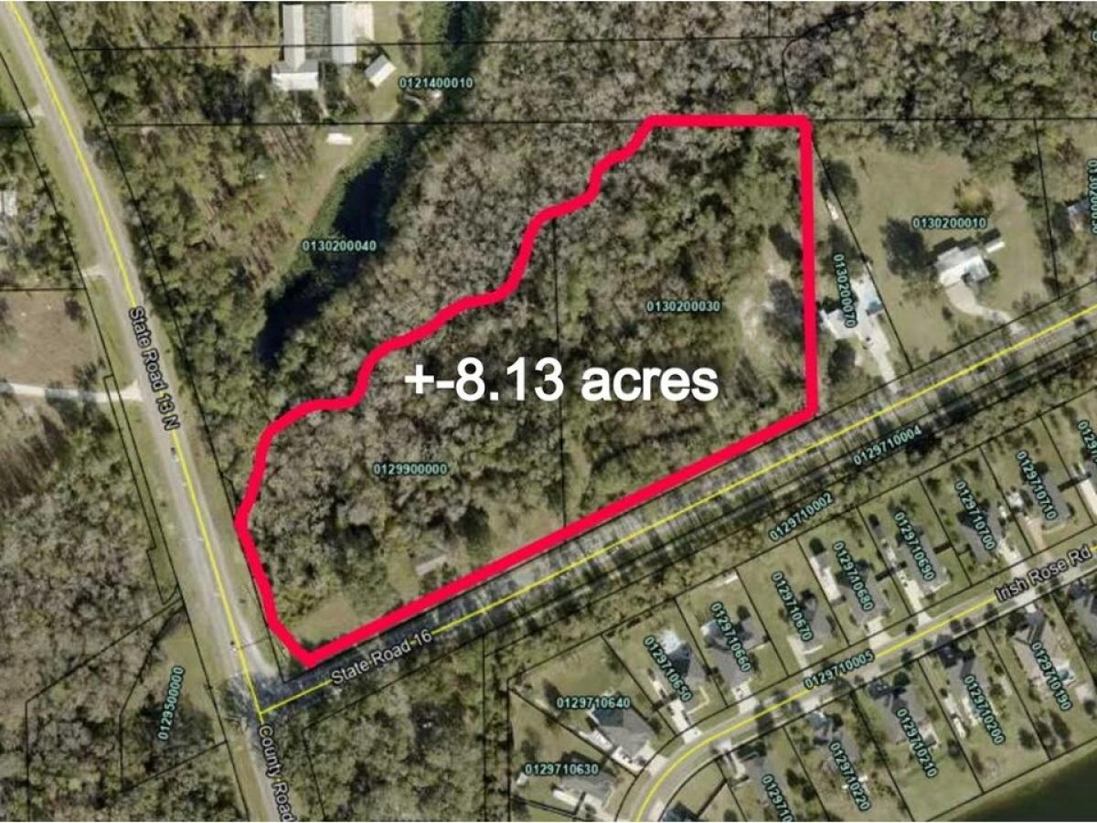 Picture of Residential Land For Sale in Saint Augustine, Florida, United States