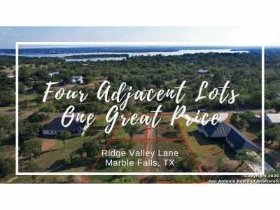 Residential Land For Sale in Marble Falls, Texas