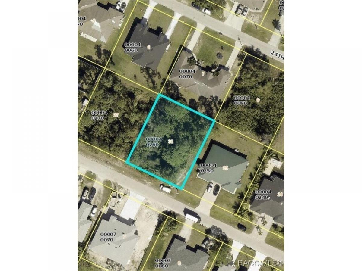 Picture of Residential Land For Sale in Lehigh Acres, Florida, United States