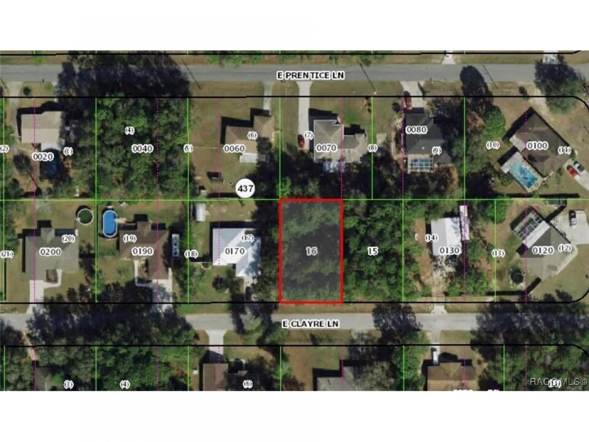 Picture of Residential Land For Sale in Inverness, Florida, United States