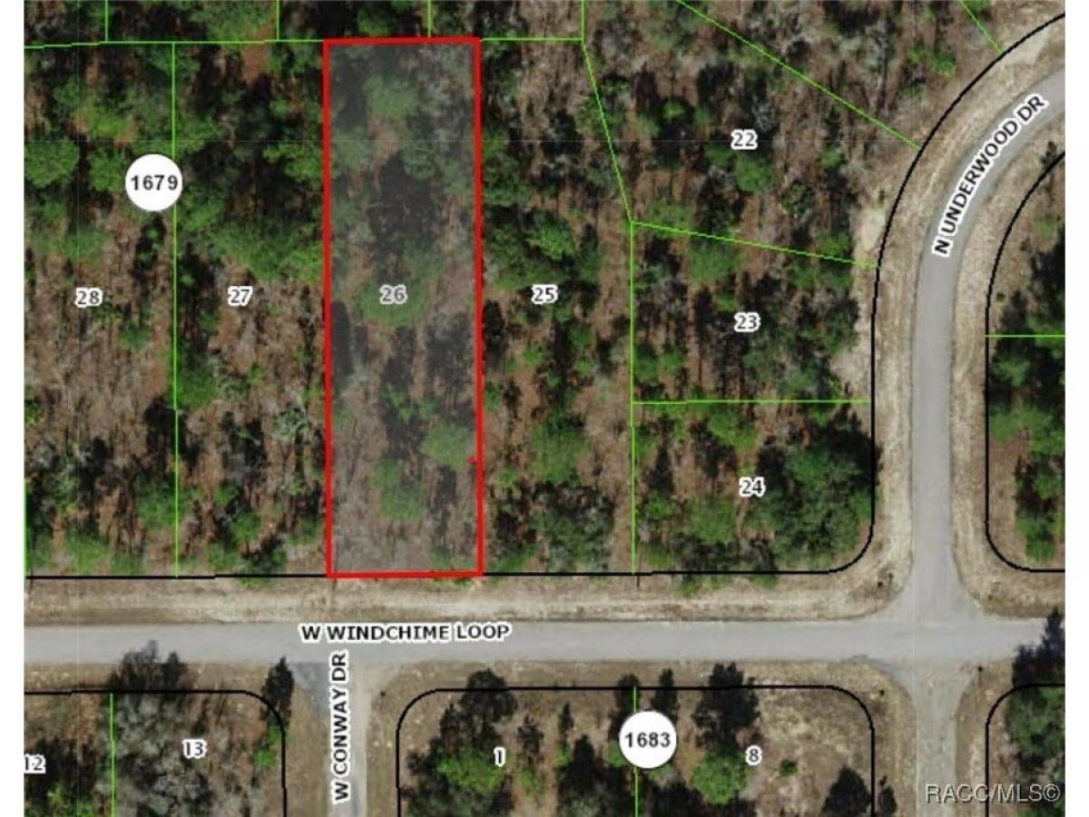 Picture of Residential Land For Sale in Citrus Springs, Florida, United States