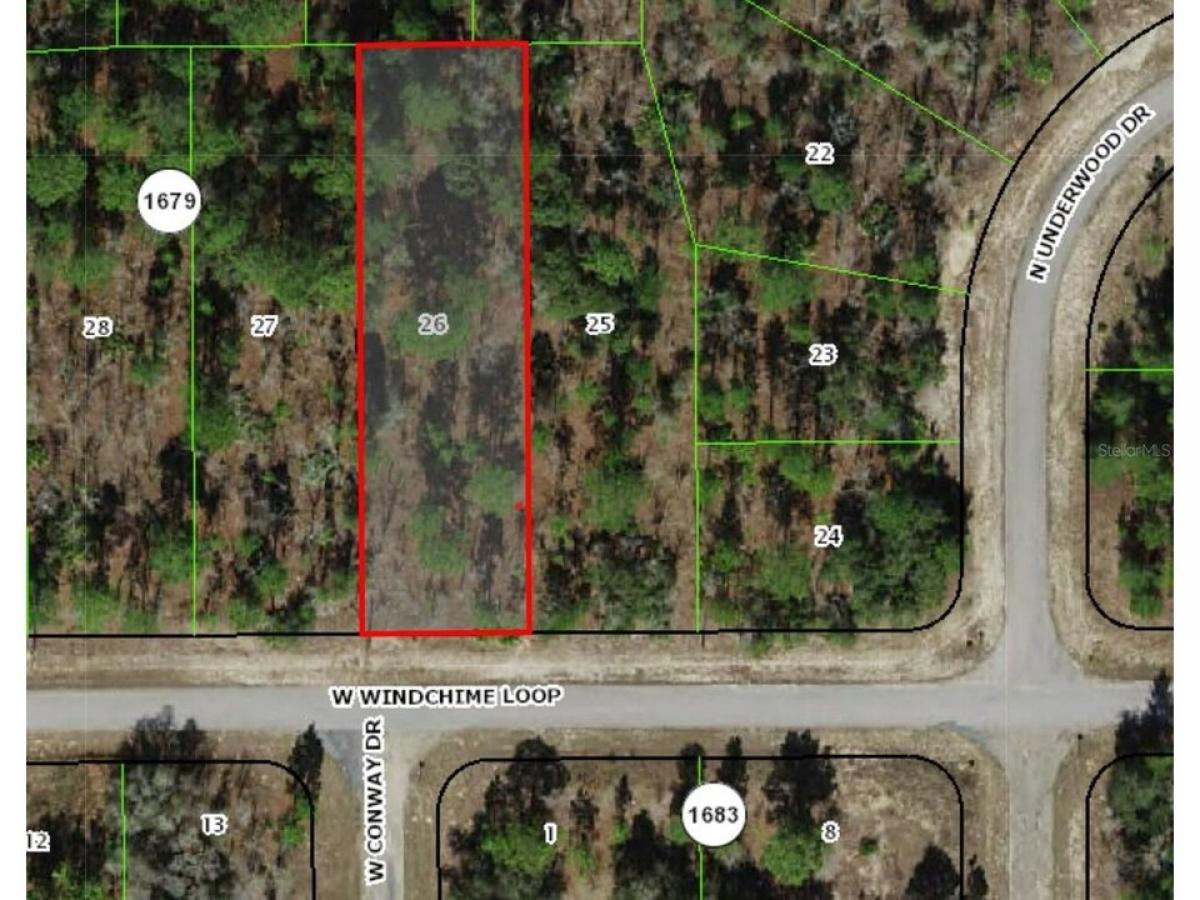 Picture of Residential Land For Sale in Dunnellon, Florida, United States