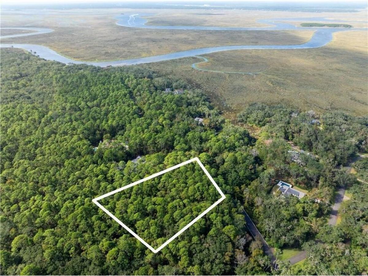 Picture of Residential Land For Sale in Saint Simons Island, Georgia, United States