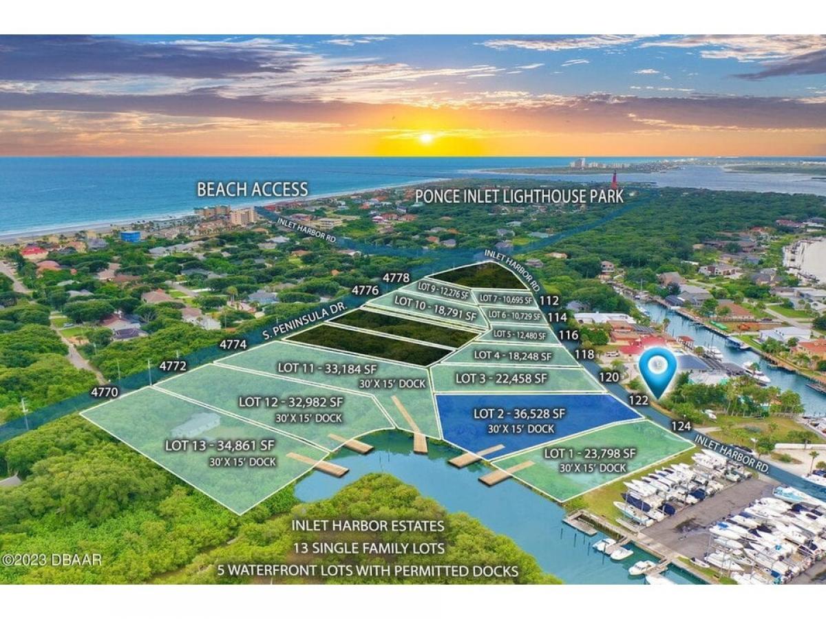 Picture of Residential Land For Sale in Ponce Inlet, Florida, United States