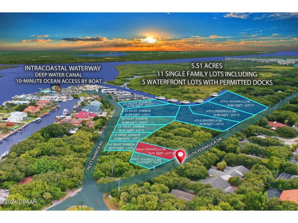 Picture of Residential Land For Sale in Ponce Inlet, Florida, United States