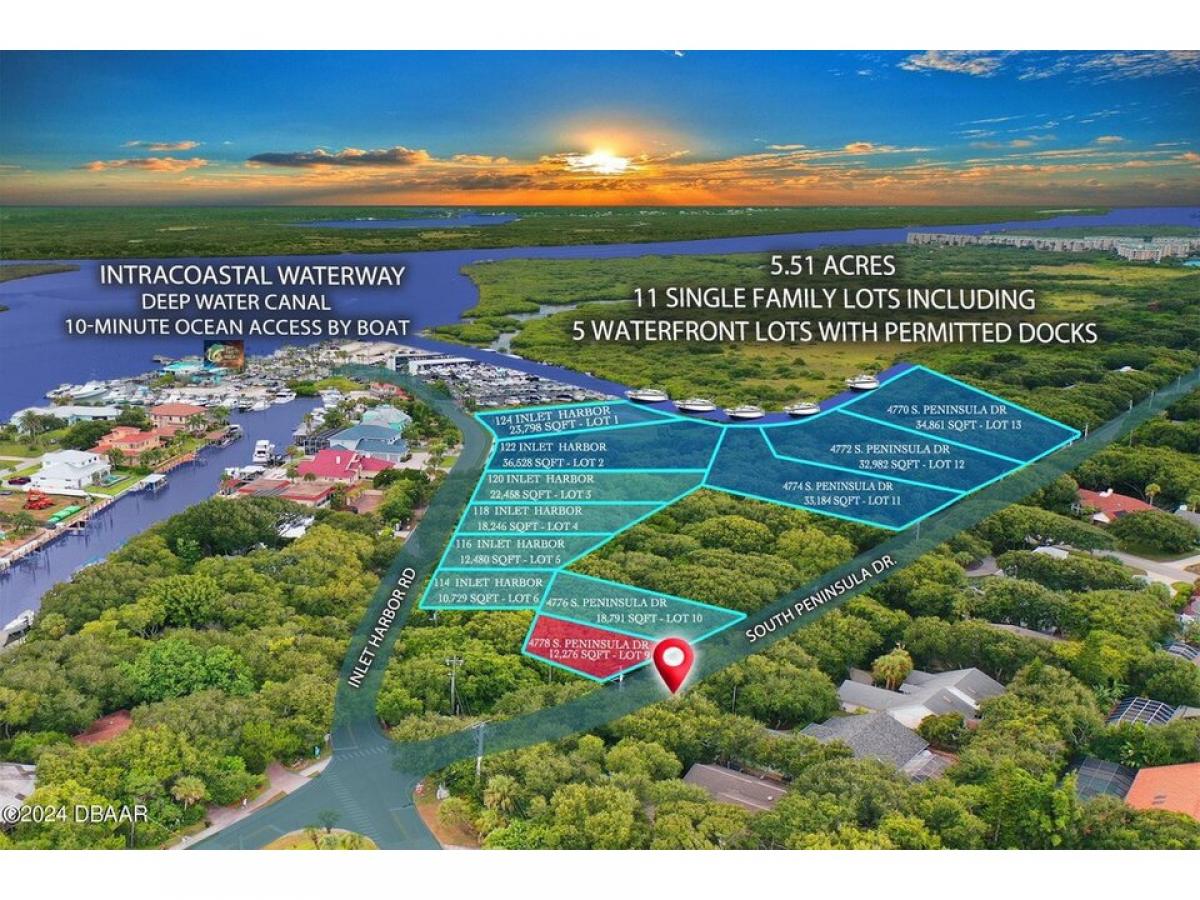 Picture of Residential Land For Sale in Ponce Inlet, Florida, United States