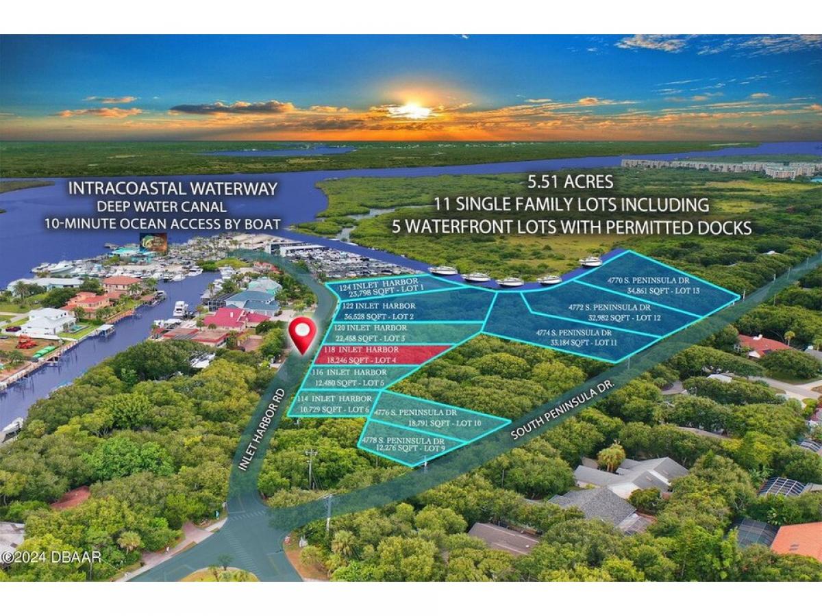 Picture of Residential Land For Sale in Ponce Inlet, Florida, United States