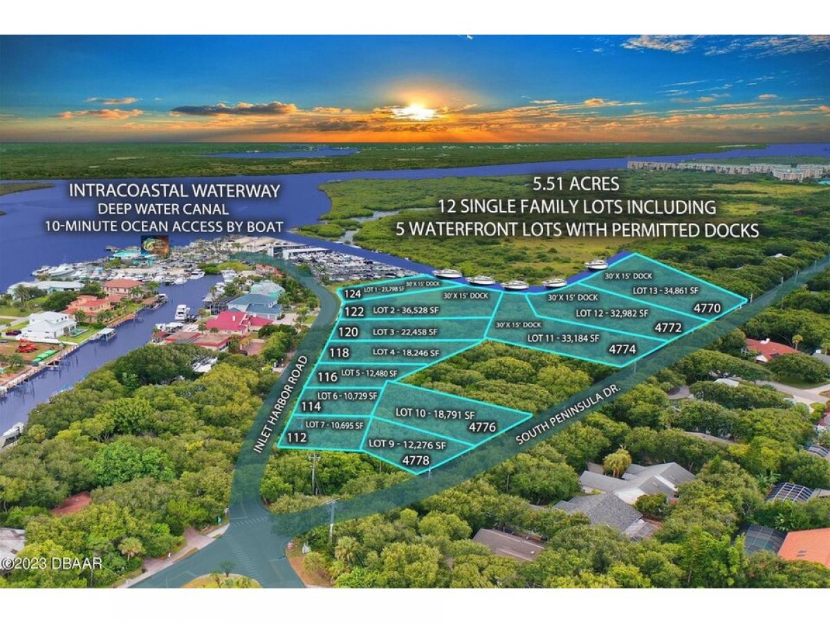 Picture of Residential Land For Sale in Ponce Inlet, Florida, United States