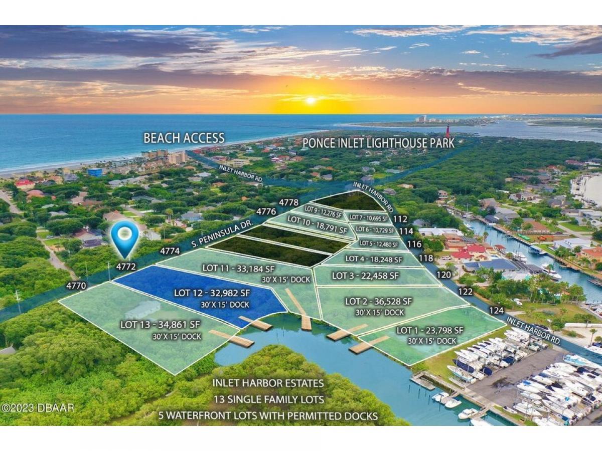 Picture of Residential Land For Sale in Ponce Inlet, Florida, United States