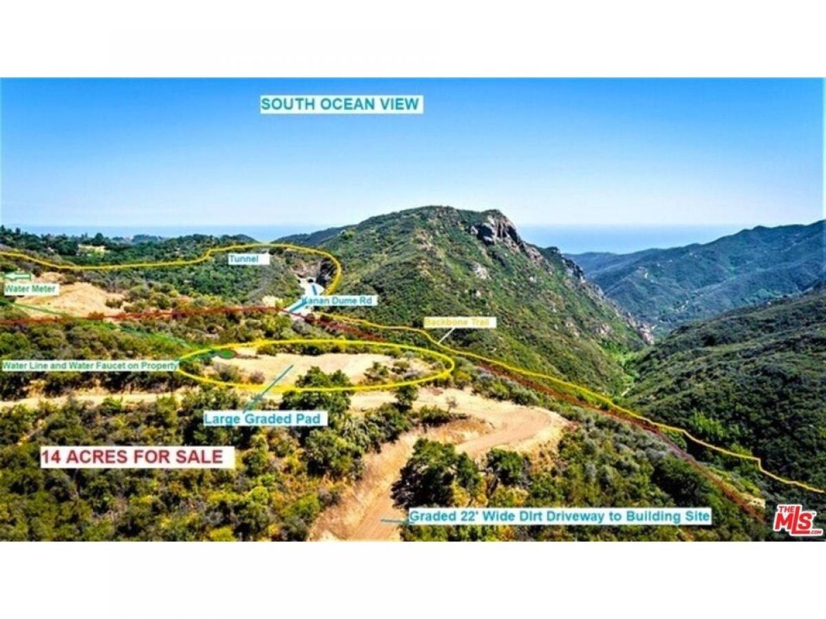 Picture of Residential Land For Sale in Malibu, California, United States