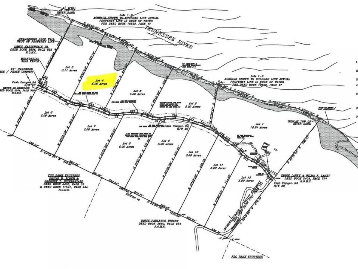 Picture of Residential Land For Sale in Chattanooga, Tennessee, United States