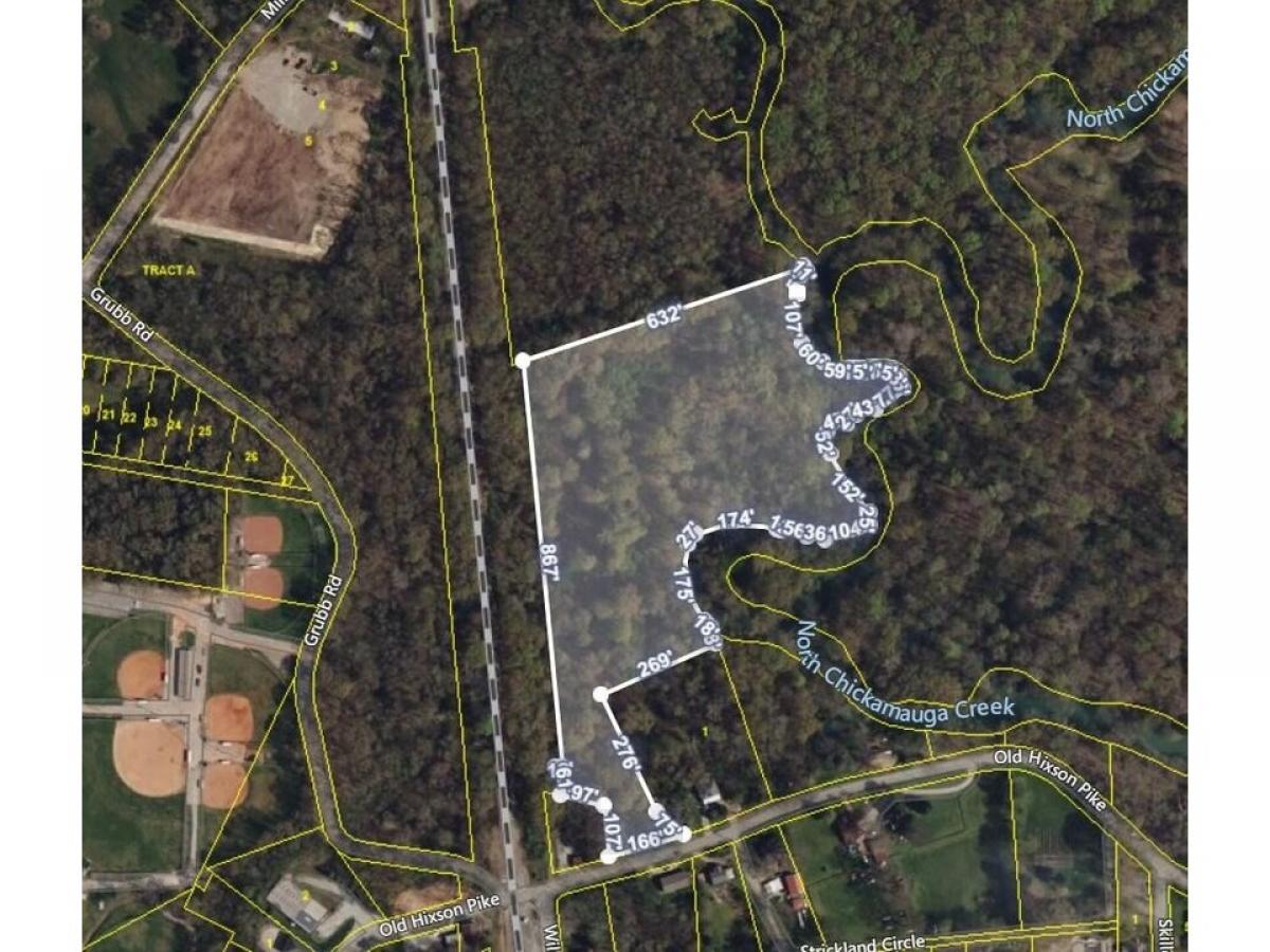 Picture of Residential Land For Sale in Hixson, Tennessee, United States