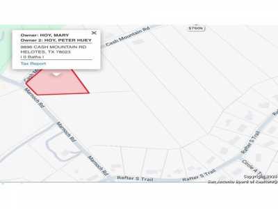 Residential Land For Sale in Helotes, Texas