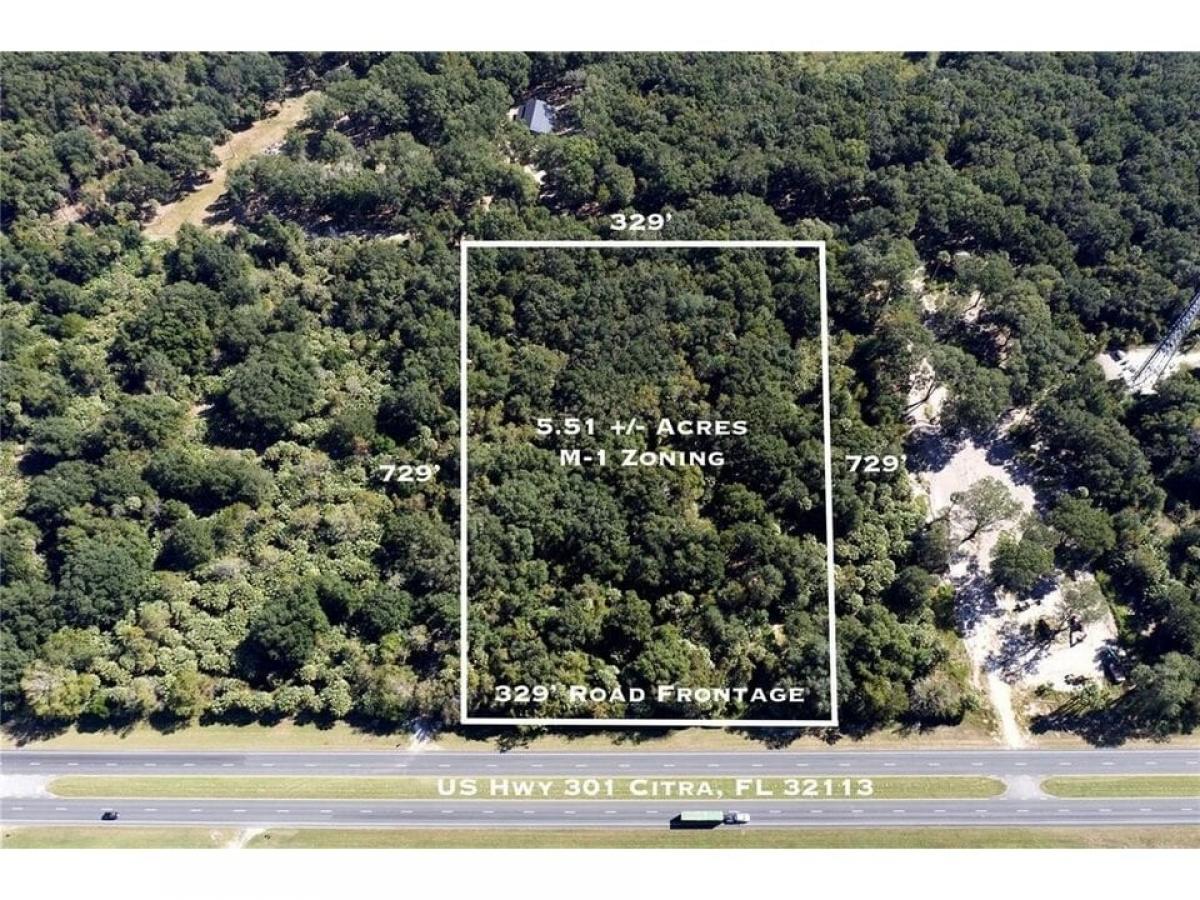 Picture of Residential Land For Sale in Citra, Florida, United States