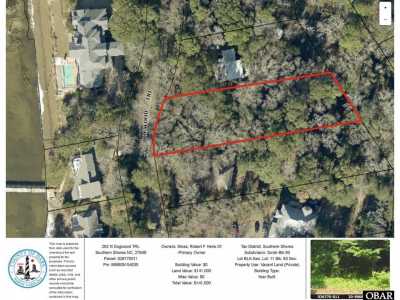 Residential Land For Sale in Southern Shores, North Carolina