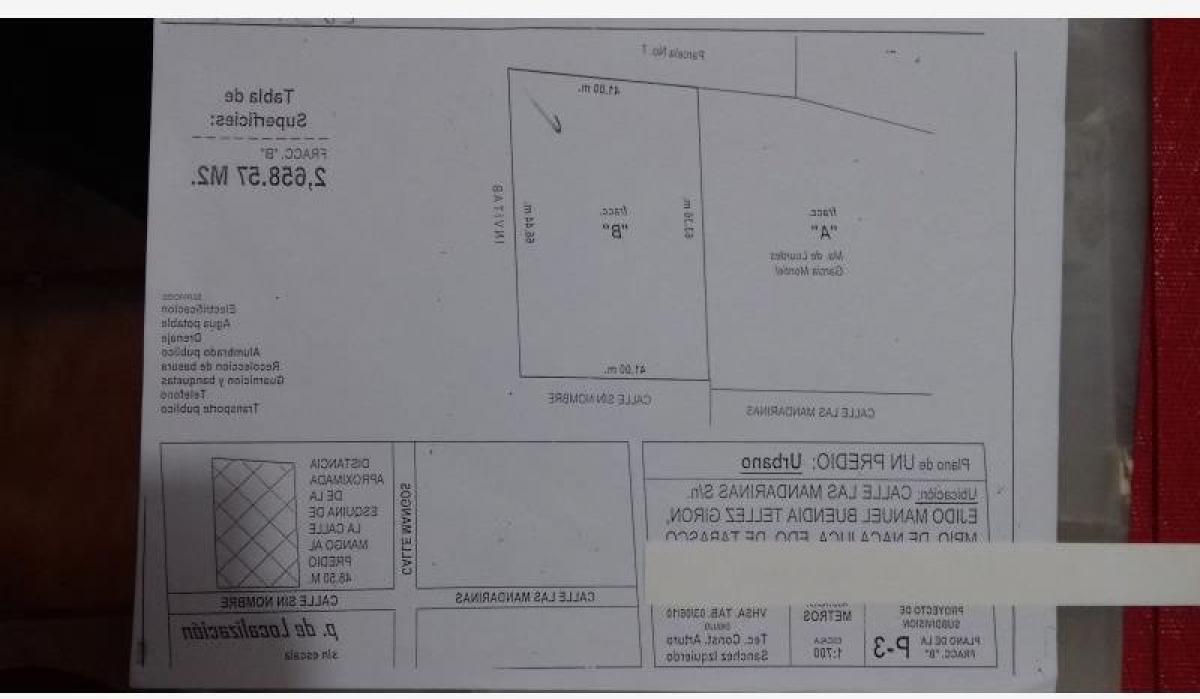 Picture of Residential Land For Sale in Nacajuca, Tabasco, Mexico