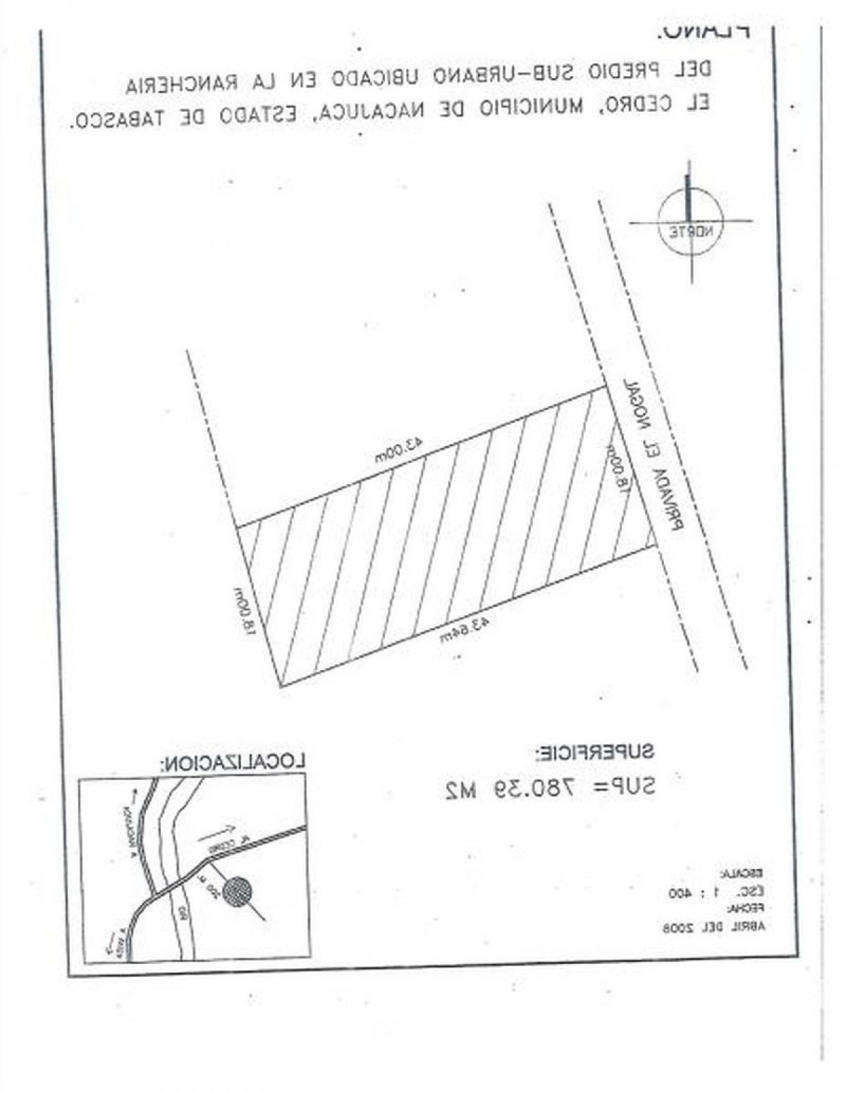 Picture of Residential Land For Sale in Nacajuca, Tabasco, Mexico