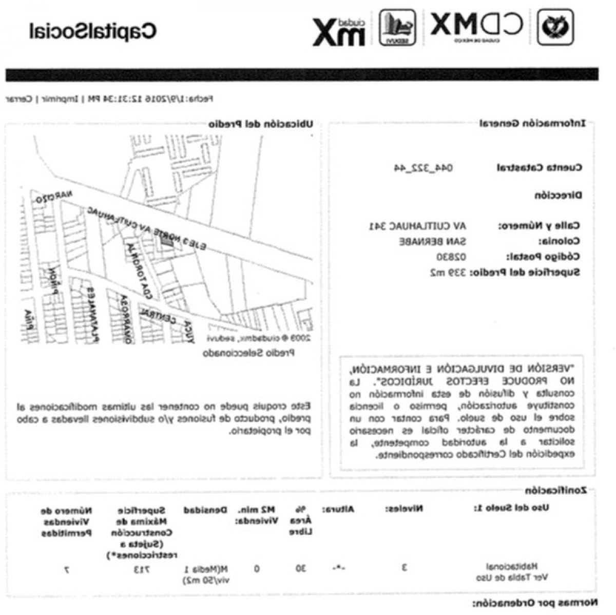 Picture of Residential Land For Sale in Azcapotzalco, Mexico City, Mexico