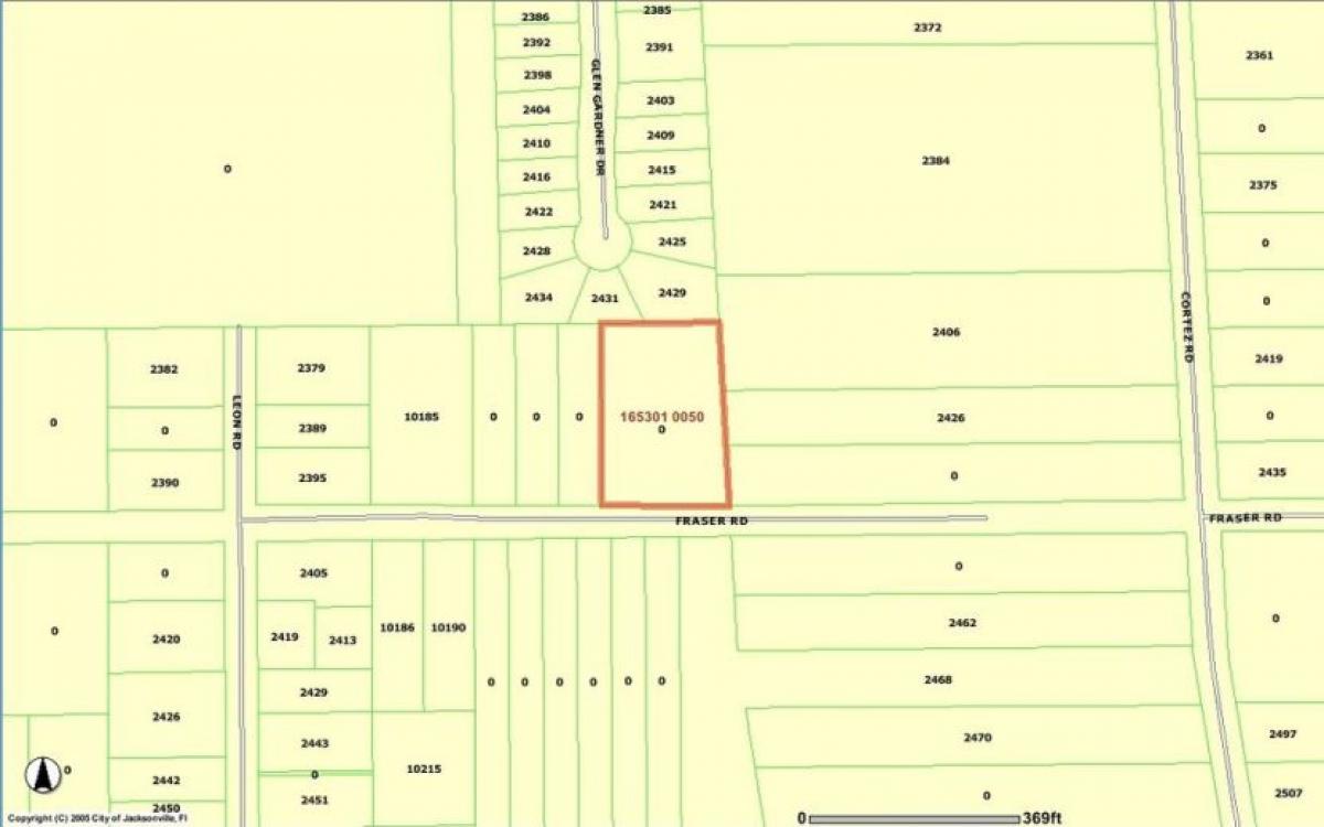 Picture of Residential Land For Sale in Jacksonville, Florida, United States