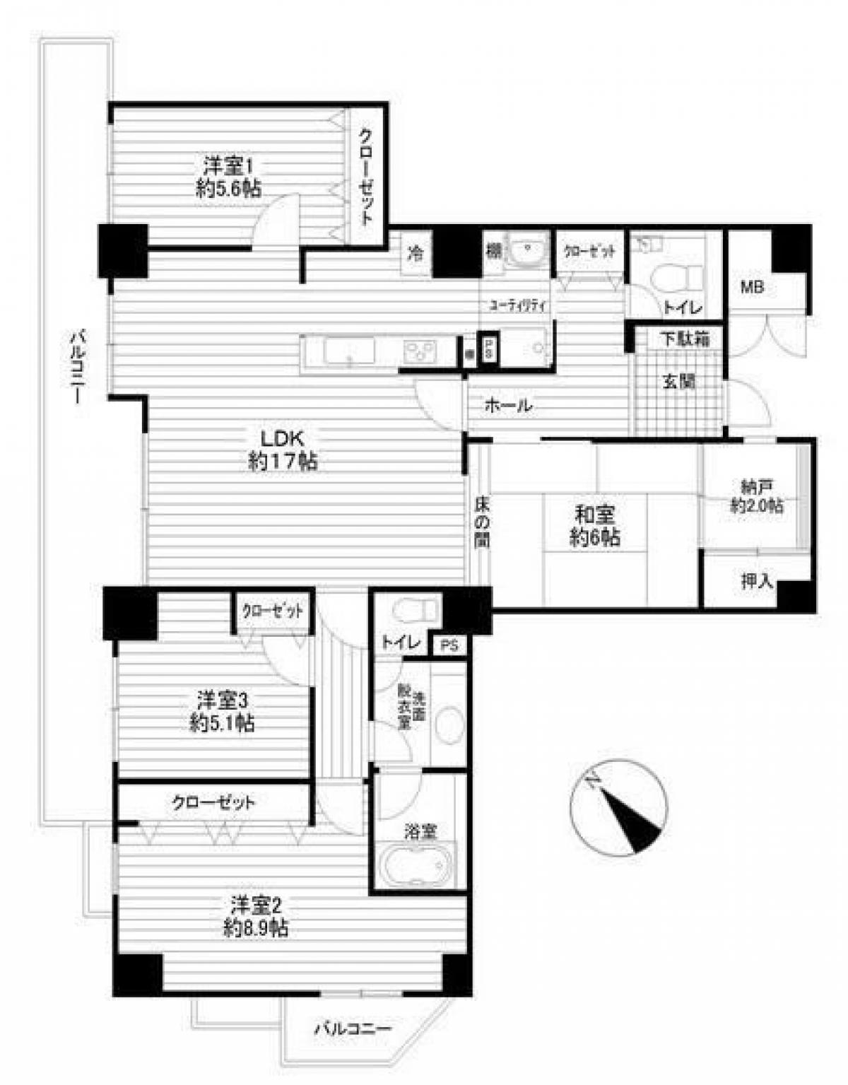 Picture of Apartment For Sale in Sakura Shi, Chiba, Japan