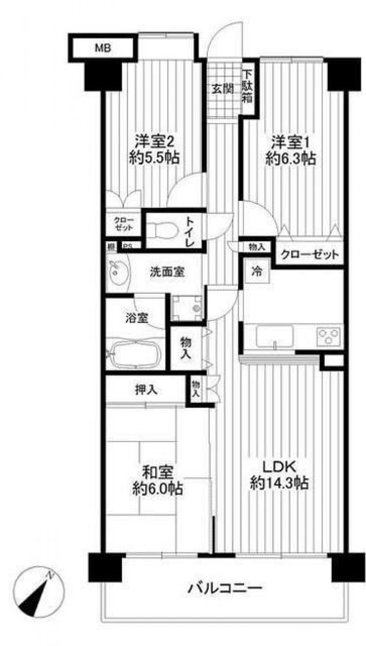 Picture of Apartment For Sale in Yokohama Shi Hodogaya Ku, Kanagawa, Japan