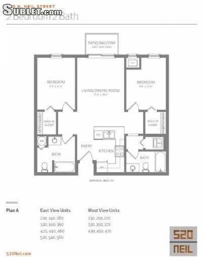 Apartment For Rent in Champaign, Illinois