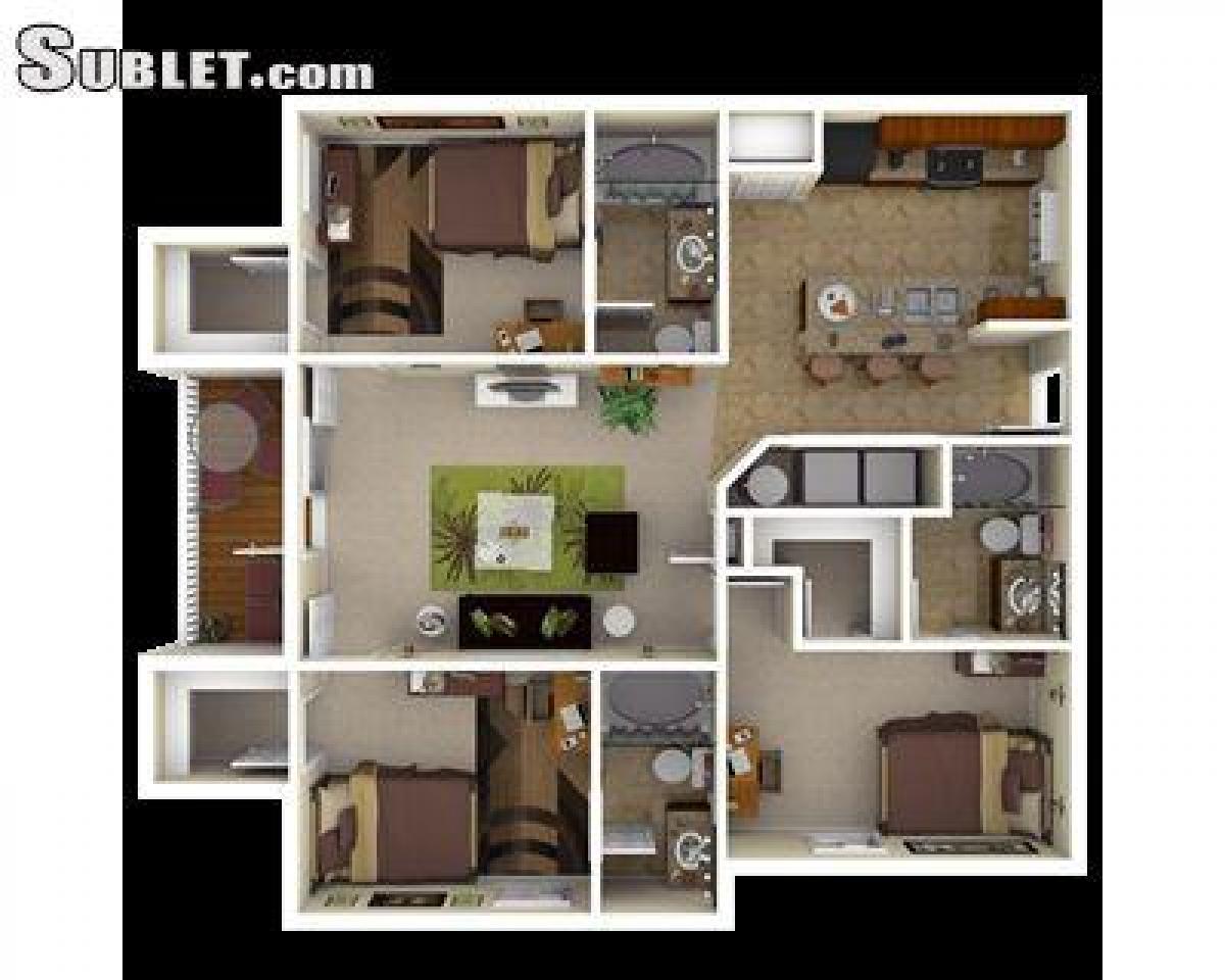 Picture of Apartment For Rent in Jackson, Illinois, United States