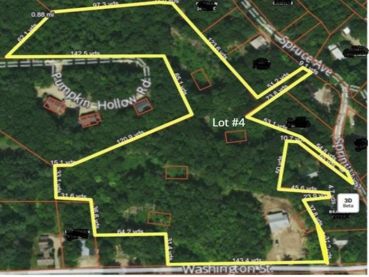 Picture of Residential Land For Sale in Bartlett, New Hampshire, United States