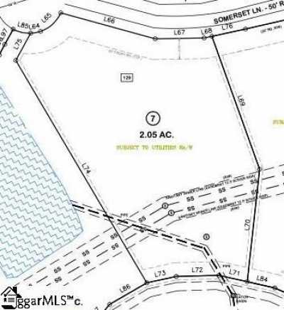 Residential Land For Sale in Spartanburg, South Carolina