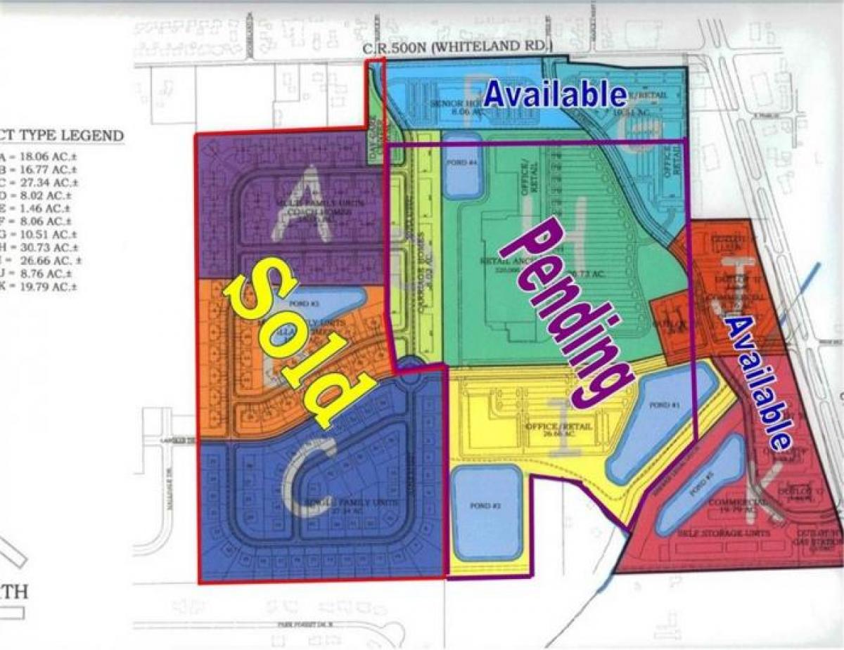 Picture of Residential Land For Sale in Whiteland, Indiana, United States