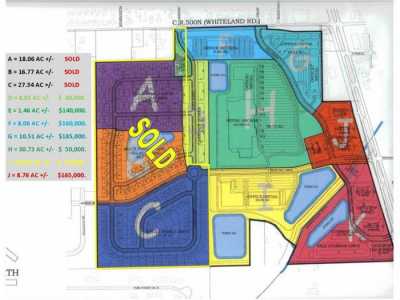 Residential Land For Sale in Whiteland, Indiana