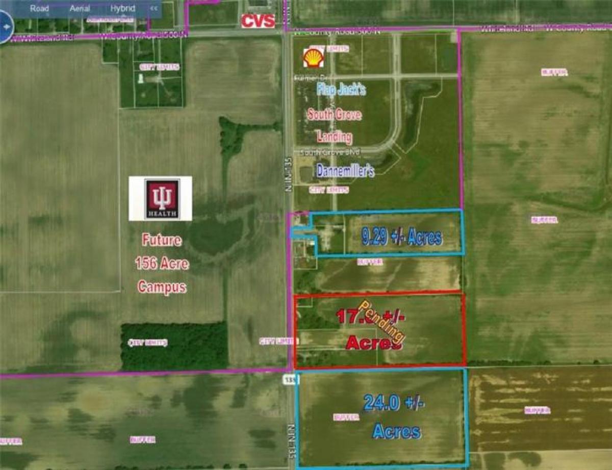 Picture of Residential Land For Sale in Franklin, Indiana, United States