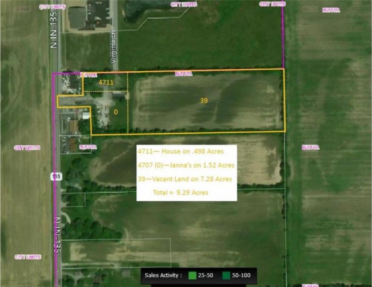 Picture of Residential Land For Sale in Franklin, Indiana, United States