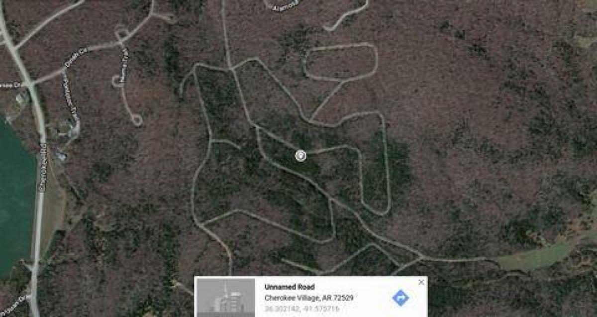 Picture of Residential Land For Sale in Cherokee Village, Arkansas, United States